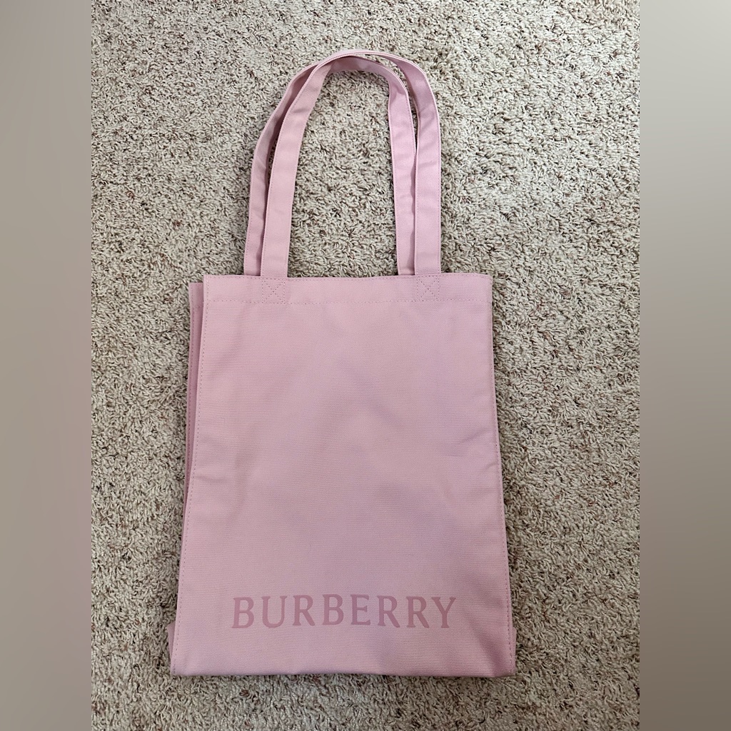Burberry Soft Pink Tote Bag